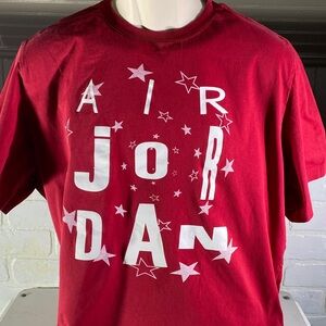 Jordan Red Standard Fit T-Shirt